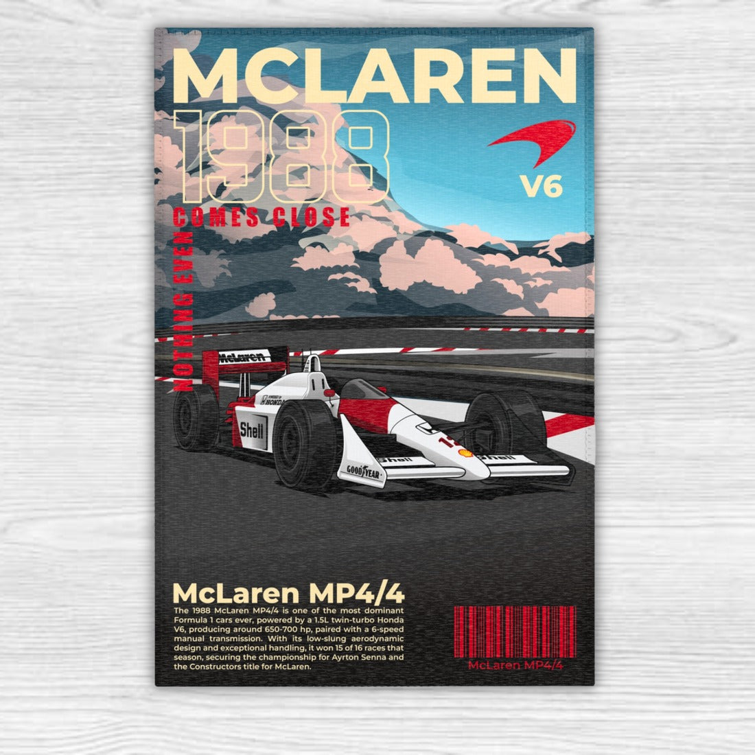Arturbo 3D Baskı Mclaren Halı