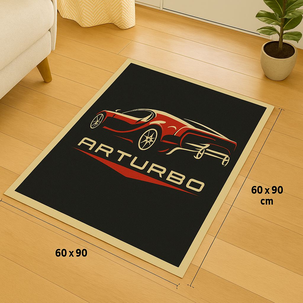 Arturbo 3D Baskı Han RX7 Halı