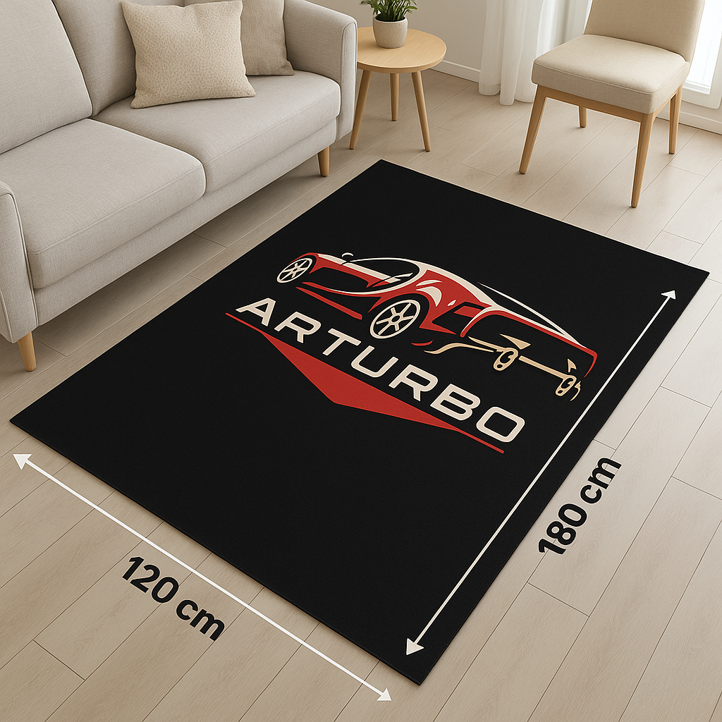 Arturbo 3D Baskı Han RX7 Halı