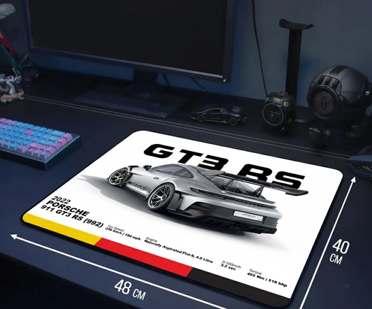 ArTurbo Porsche 911 GT3 RS 48x40 CM 4MM Mousepad
