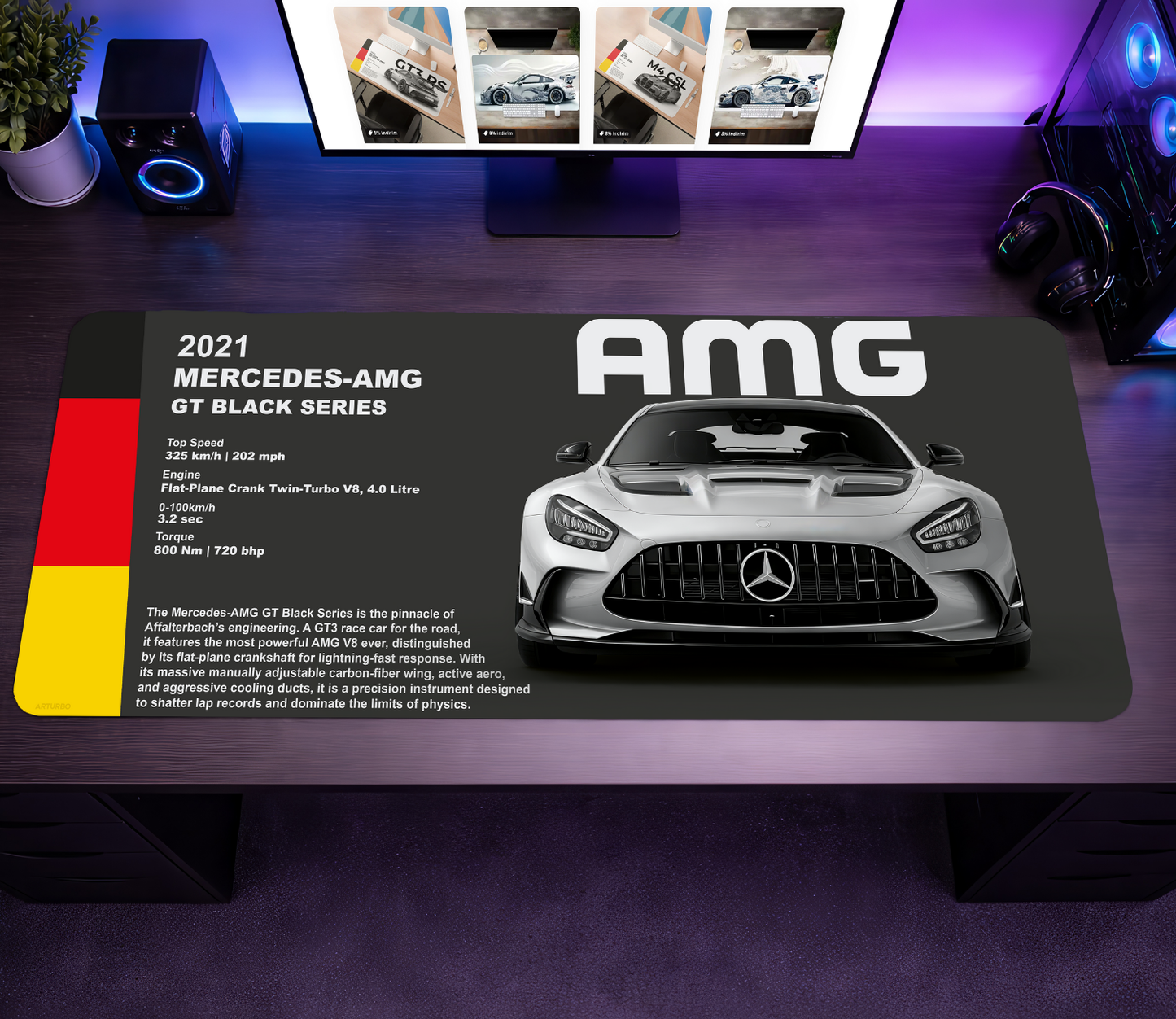 2020 AMG GT Premium Mousepad
