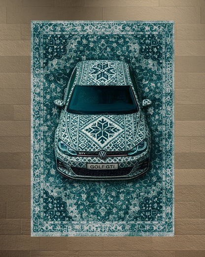 WW GOLF GTI Motif Halı