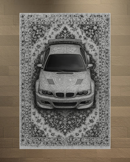 NFS M3GTR Motif Halı