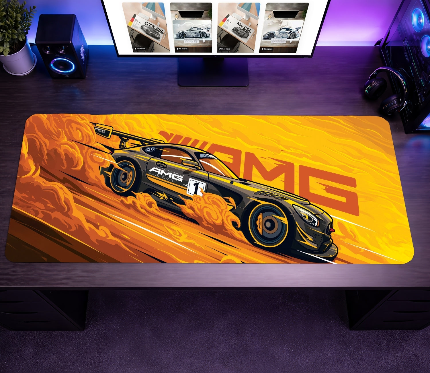 AMG Thunderstrike Edition Mousepad