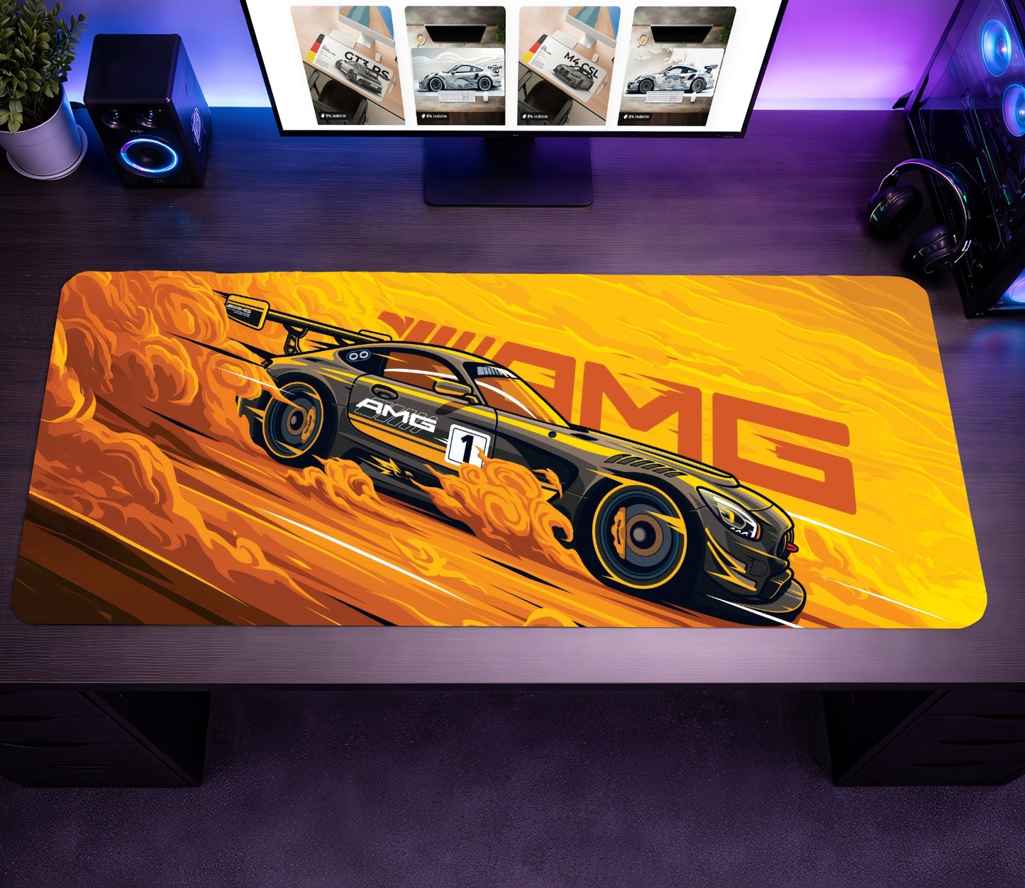 AMG Thunderstrike Edition Mousepad