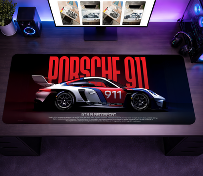 911 GT3 R Rennsport Premium Mousepad