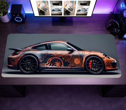 Copper Pattern Edition Premium Mousepad