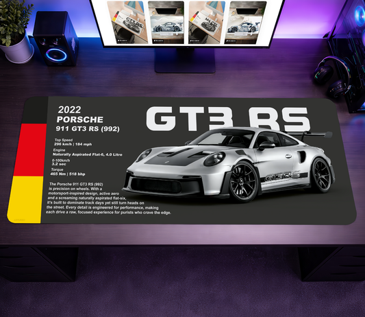 Front 911 GT3 RS Mousepad