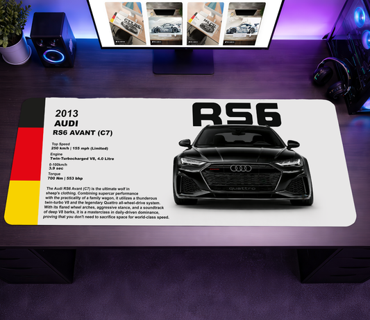 RS6 Avant Premium Mousepad
