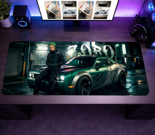 Challenger Santoryu Green Series Premium Mousepad