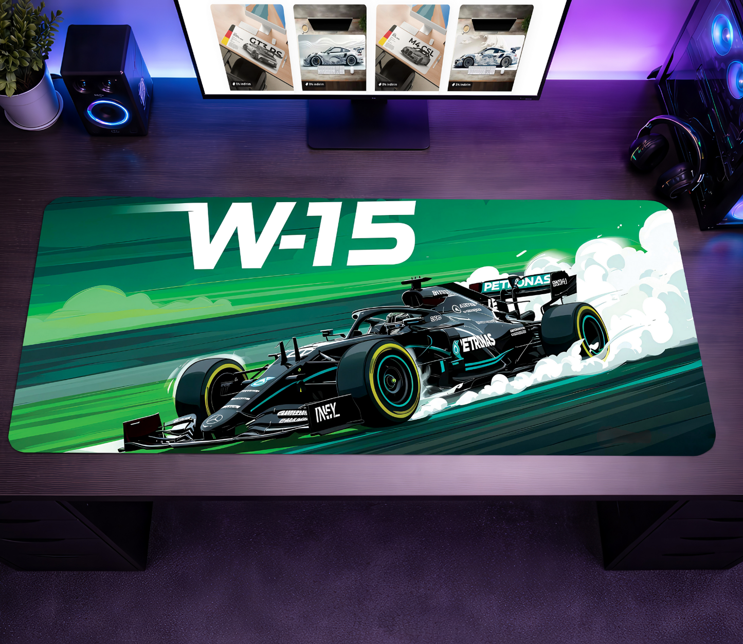 W15 Track Limit Series Premium Mousepad