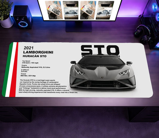 Huracan Sto Premium Mousepad