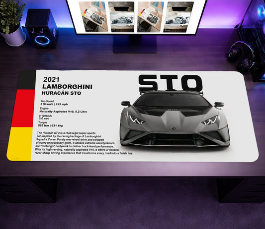 Huracan Sto Premium Mousepad