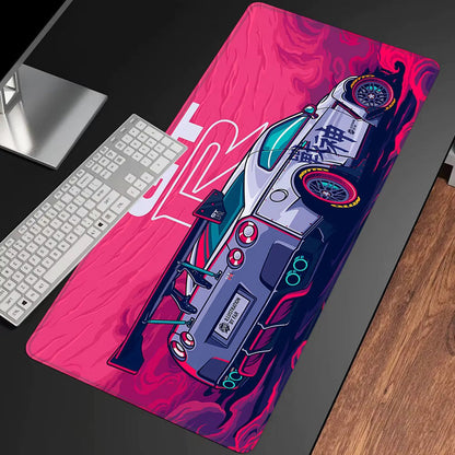 ArTurbo Nissan GT-R Driftwave Premium Mousepad