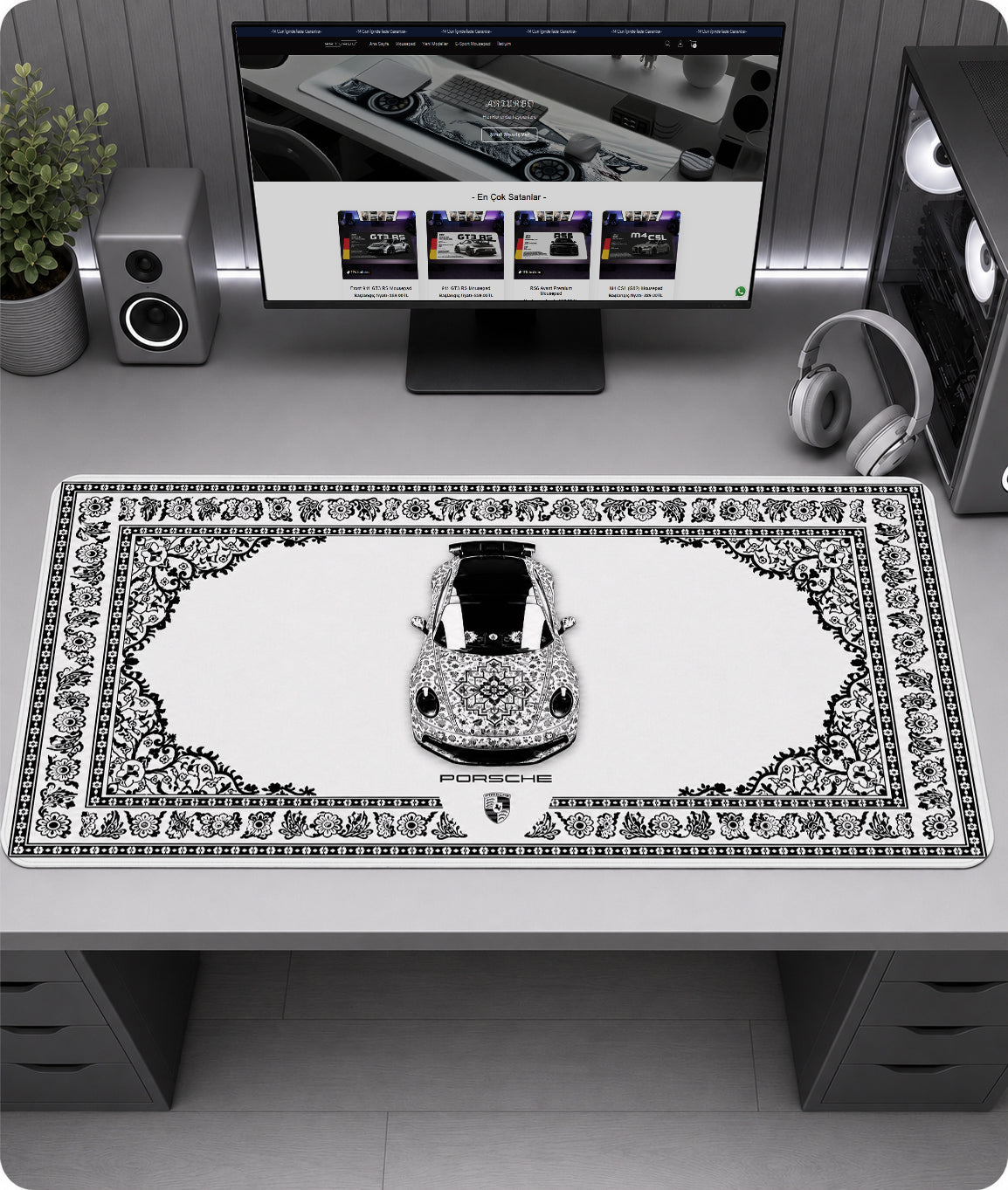 Kilim x Porsche Premium Mousepad PRS1001