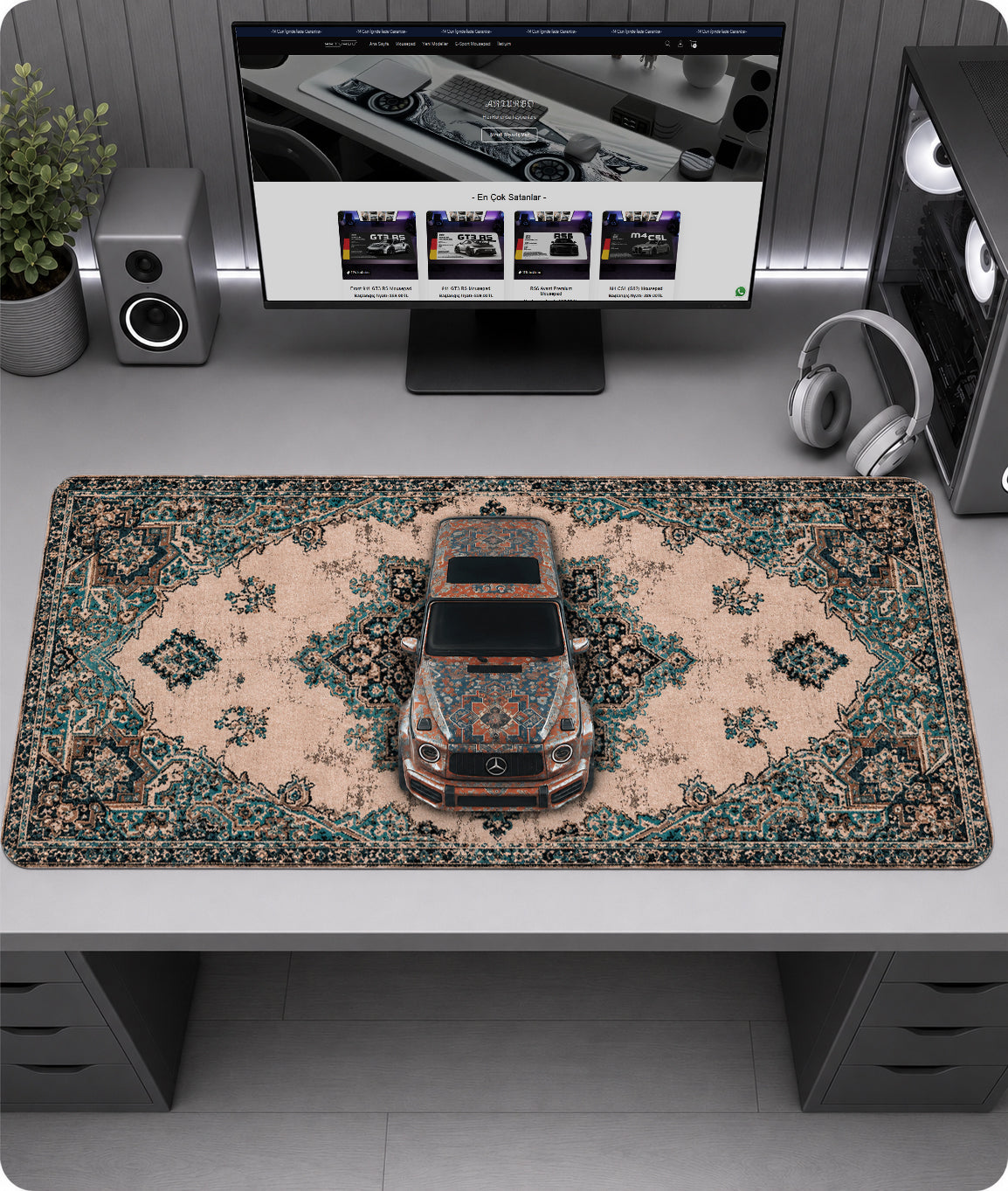 Kilim x GWAGON Premium Mousepad PRS1010