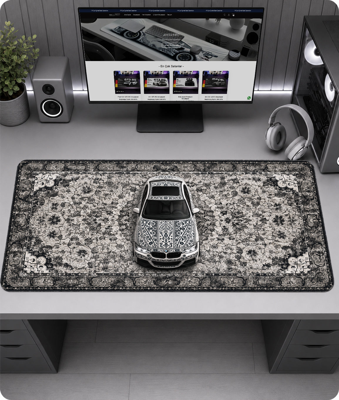 Kilim x MFLOWER Premium Mousepad PRS1015