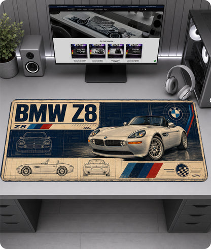 BMW Z8 Premium Mousepad RTC1008