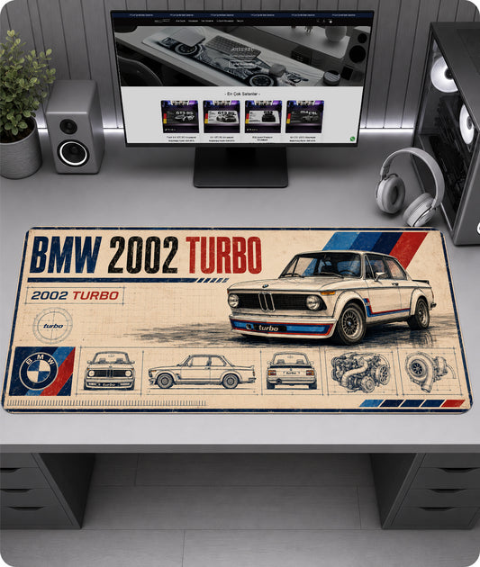 BMW 2002 Turbo Premium Mousepad RTC1021