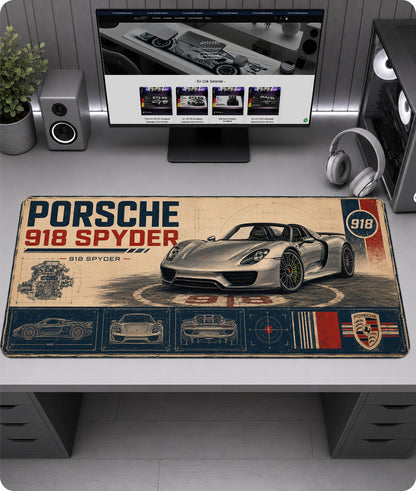Porsche 918 Spyder Premium Mousepad RTC1015