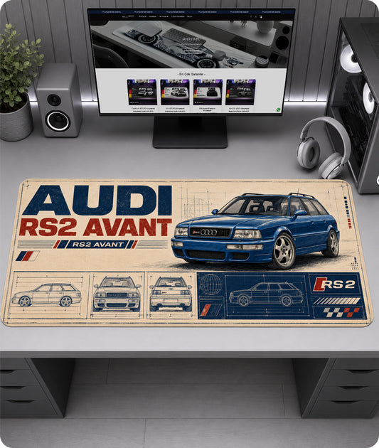 Audi RS2 Avant Premium Mousepad RTC1003
